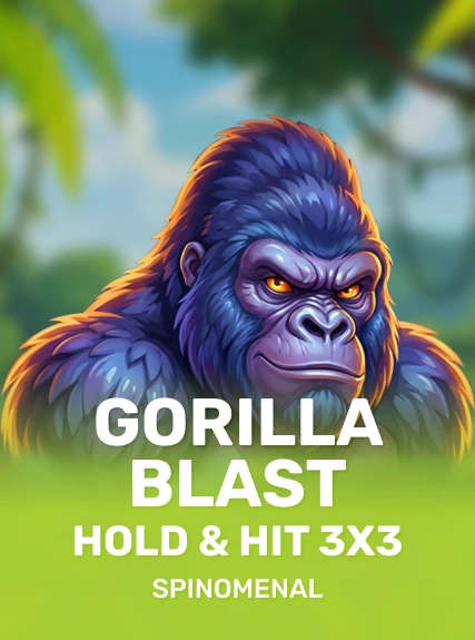 Gorilla Blast - Hold & Hit 3x3 game tile
