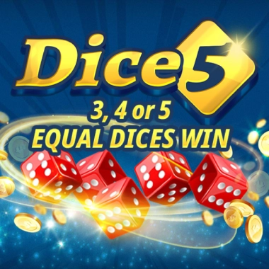 Dice 5 game tile