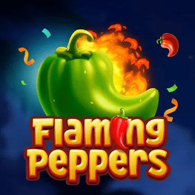 Flaming Peppers Hold and Spin game tile