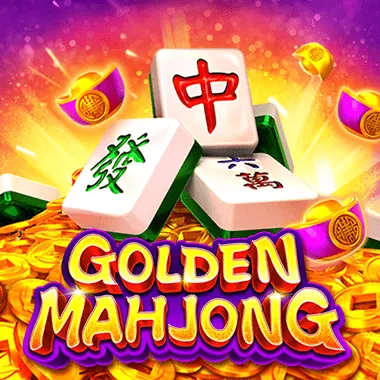 Golden Mahjong game tile