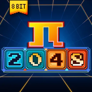 8Bit 2048 game tile