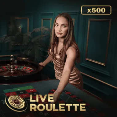 Live Roulette X500 game tile