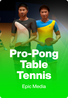 Pro-Pong Table Tennis