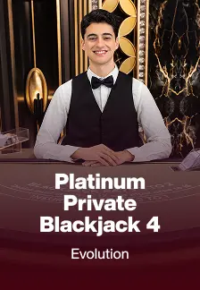 Platinum Private Blackjack 4 game tile