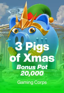 3 Pigs of Xmas Bonus Pot 20,000