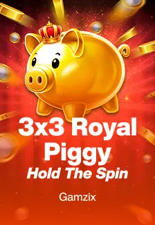 3x3 Royal Piggy: Hold The Spin