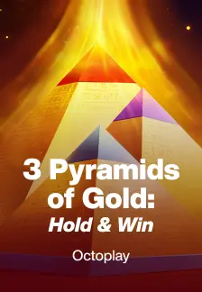 3 Pyramids of Gold: Hold & Win