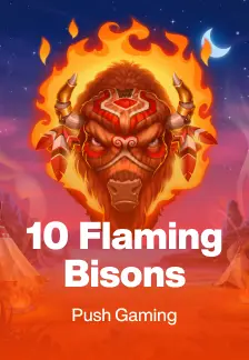 10 Flaming Bisons