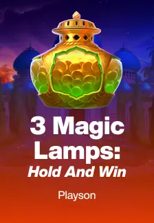 3 Magic Lamps: Hold and Win