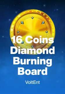 16 Coins Diamond Burning Board