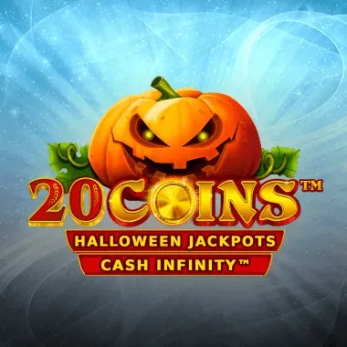 20 Coins Halloween Jackpots game tile