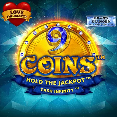 9 Coins Grand Diamond Love the Jackpot game tile