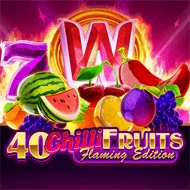 40 Chilli Fruits Flaming Edition game tile