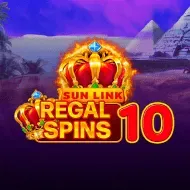 Regal Spins 10 Sun Link game tile