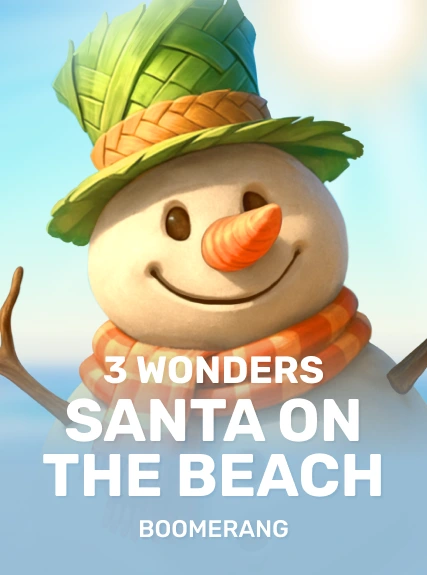 3 Wonders Santa on the Beach game tile
