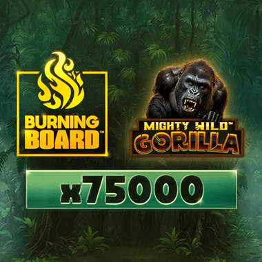 Mighty Wild: Gorilla Burning Board game tile