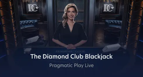 The Diamond Club Blackjack game tile