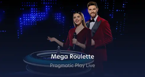 Mega Roulette game tile