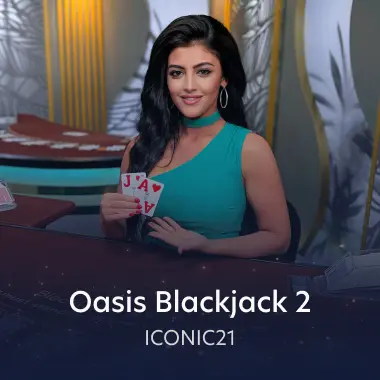 Oasis Blackjack 2 game tile