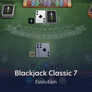 Blackjack Classic 7 game tile