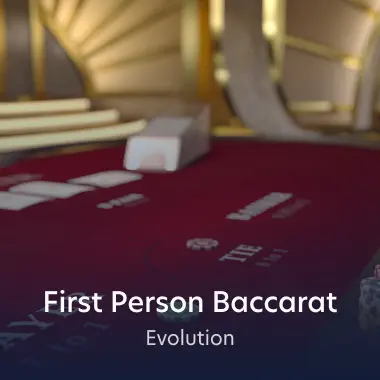 First Person Baccarat game tile