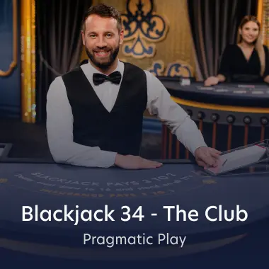 Blackjack 34 – The Club game tile