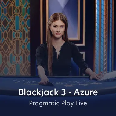 Blackjack 3 - Azure game tile