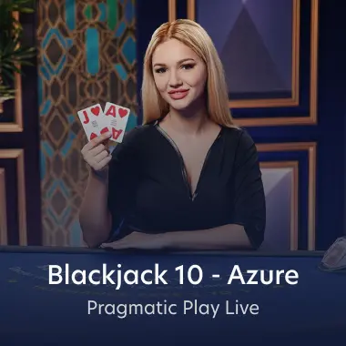 Blackjack 10 - Azure game tile