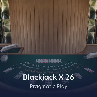 Blackjack X 26 - Emerald game tile