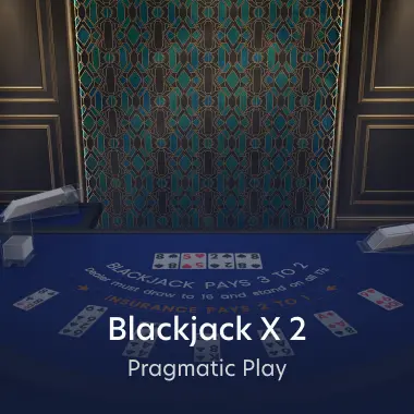 Blackjack X 2 - Azure game tile