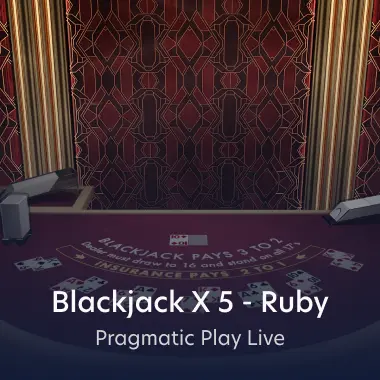 Blackjack X 5 - Ruby game tile