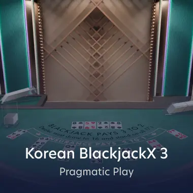 Korean BlackjackX 3 game tile