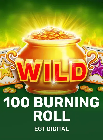 100 Burning Roll game tile