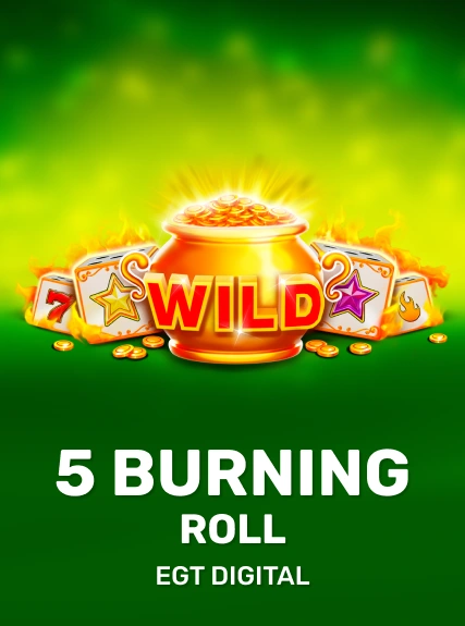 5 Burning Roll game tile