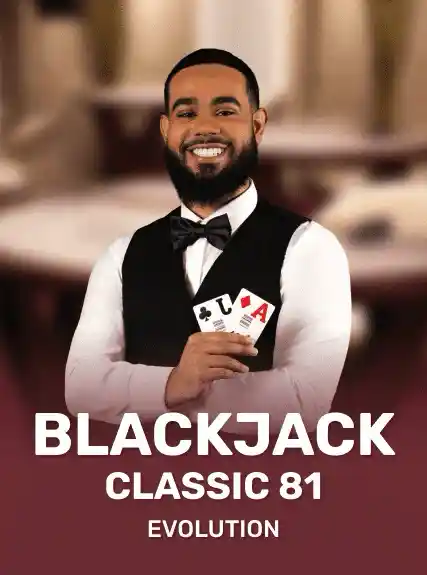 Blackjack Classic 81 game tile