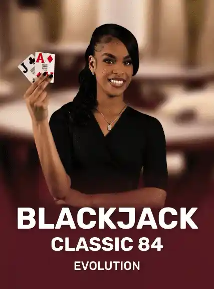 Blackjack Classic 84 game tile