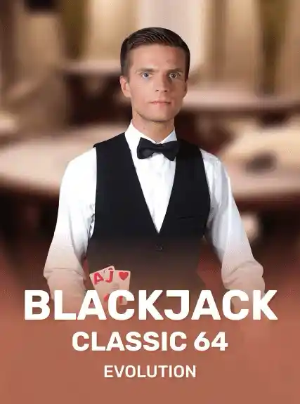 Blackjack Classic 64 game tile