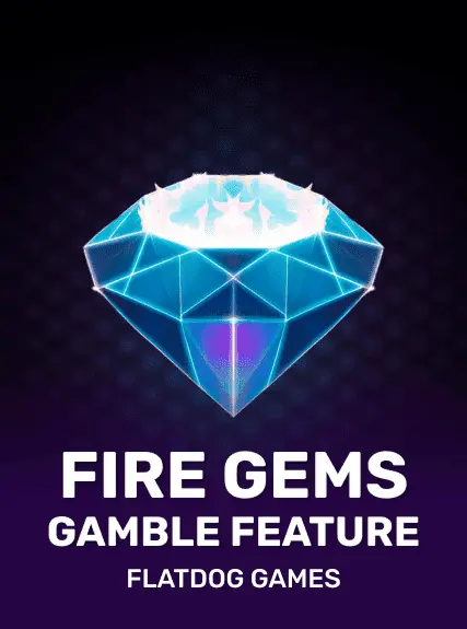 Fire Gems Gamble Feature game tile
