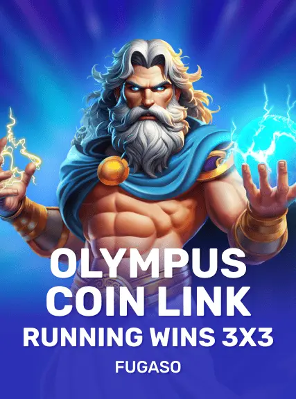 Olympus Coin Link: Running Wins 3X3 game tile