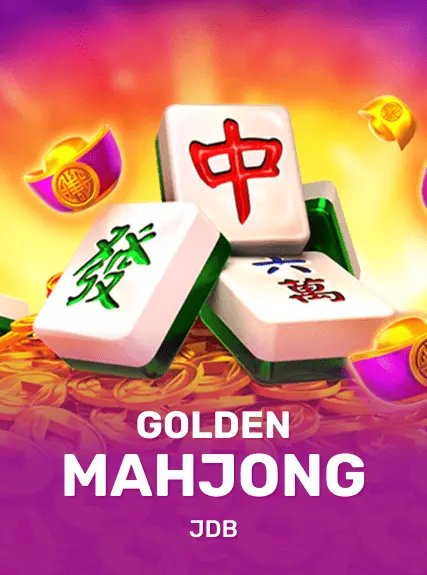 Golden Mahjong game tile