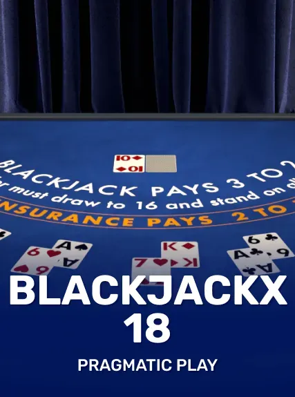 BlackjackX 18 game tile