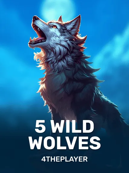 5 Wild Wolves game tile