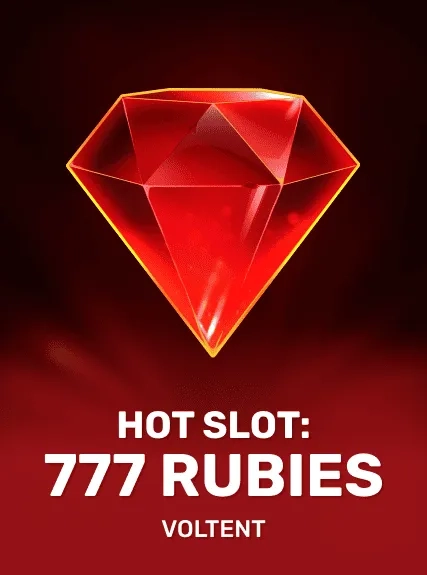 Hot Slot: 777 Rubies game tile