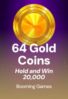 64 Gold Coins Hold and Win 20,000