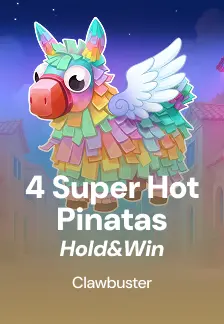 4 Super Hot Pinatas: Hold&Win