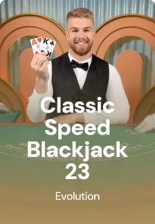 Classic Speed Blackjack 23 game tile