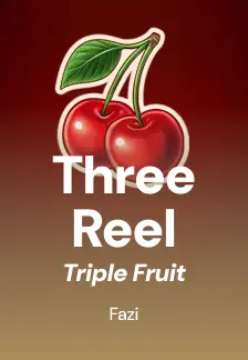 Three Reel Triple Fruit