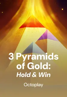 3 Pyramids of Gold: Hold & Win