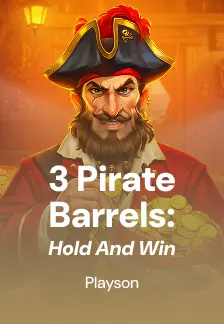3 Pirate Barrels: Hold and Win
