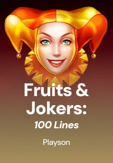 Fruits & Jokers: 100 Lines